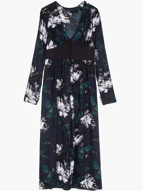 Robe en satin de soie de Patrizia Pepe pour la vente par Affaire de Femmes
