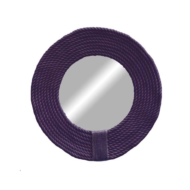 Geometrik Design - Wholesale Wall Stone - Beige Round Cotton Rope Boho Mirror7