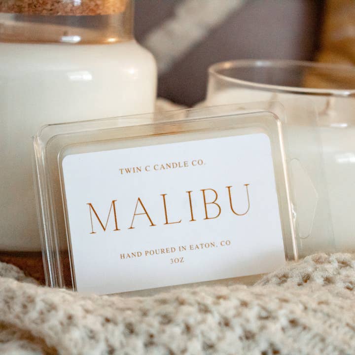 Malibu for wholesale by Twin C Candle Co.