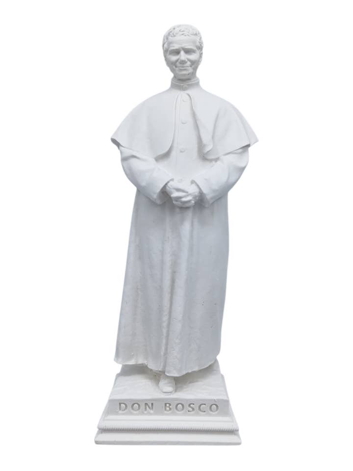 Statue von Don Bosco aus Harz, 17 cm (6,69 Zoll) für den Großhandel von Costa Articoli Religiosi