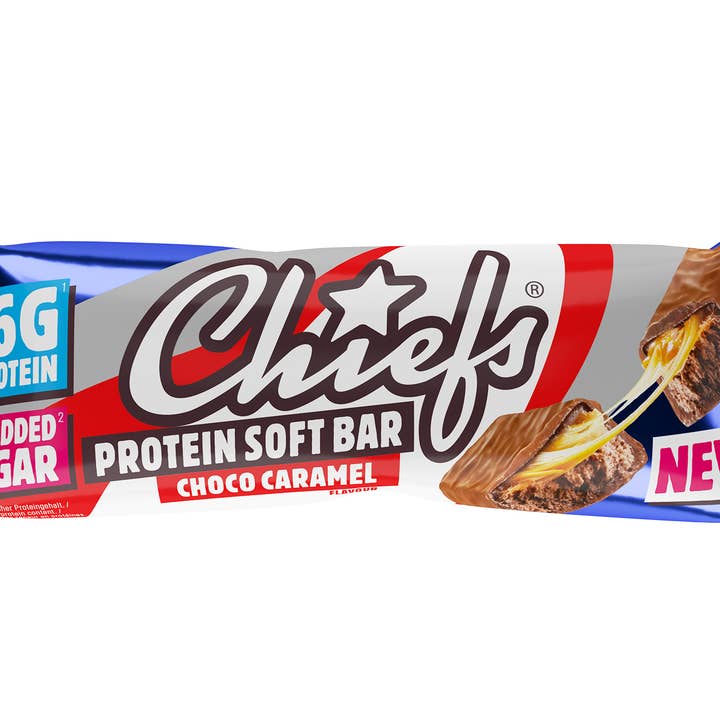 Chiefs - Wholesale Snack Bar - Chiefs Protein Soft Bar Choco Caramel 55g1