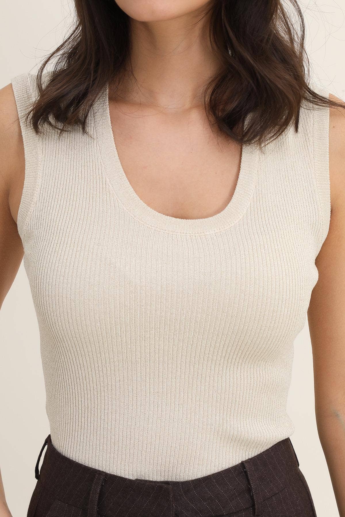 LULUMARY - Venta al por mayor Jersey corto de punto - Mujer - Top de malla H158A.4