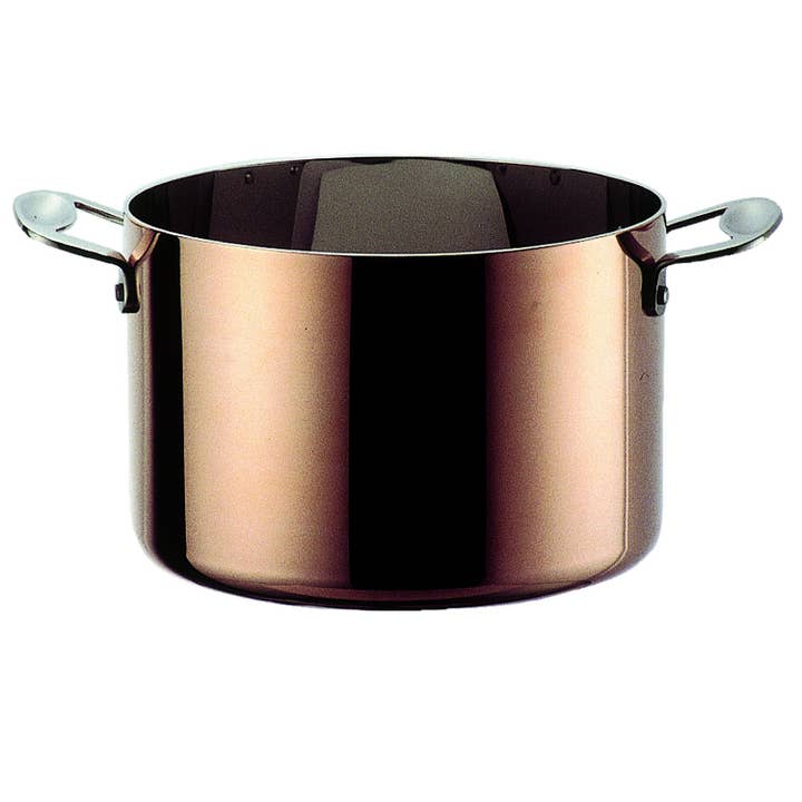 DEEP POT WITH LID CM 24 TOSCANA for wholesale by Mepra USA INC