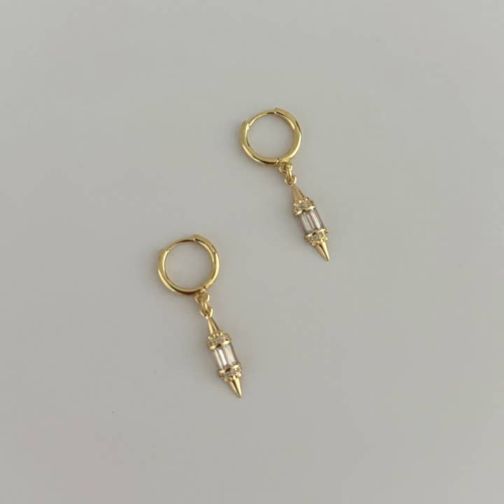 Tramps+Thieves - Wholesale Huggie Earrings - Clara Hoops3