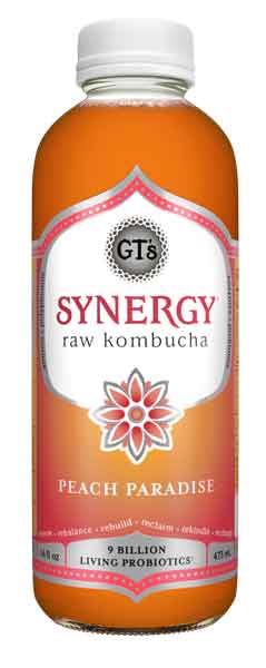 Hudson Meat Company - Wholesale Kombucha - KOMBUCHA PEACH PARADISE SYNERGY     -     GTS0