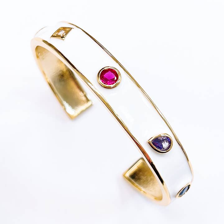 Katie white for wholesale by Treasure Jewels Inc.