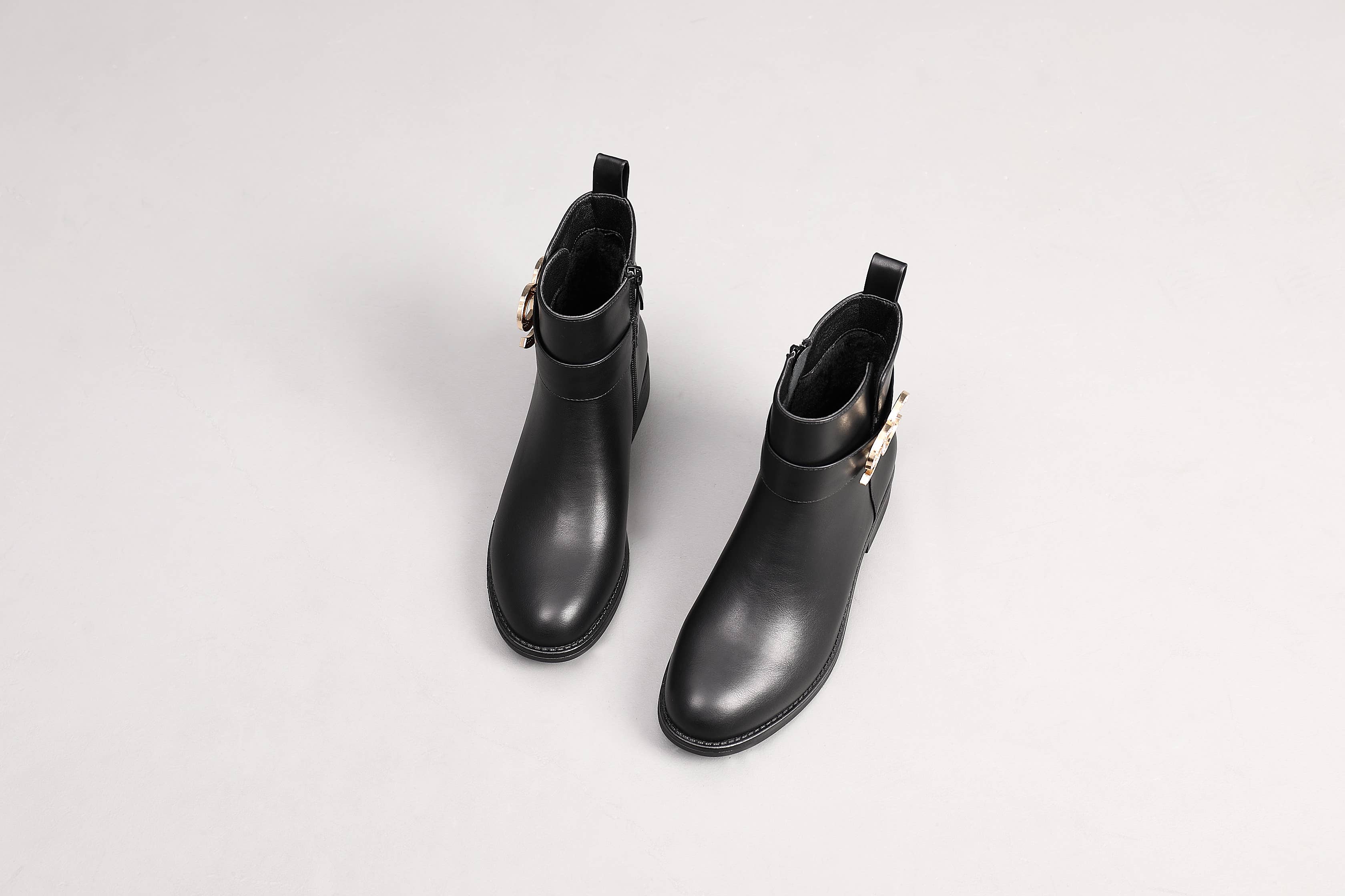 Top Staka – wholesale Stövletter – Baby – A2353 Ankelstövlar med spänndetalj6