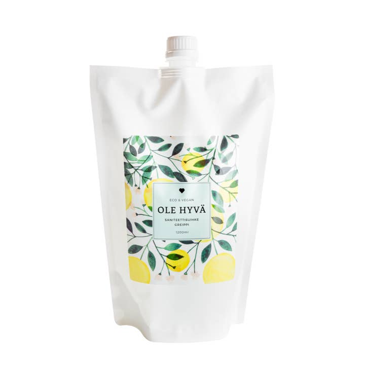 Ole Hyvä Metsä - Wholesale Toilet Spray - Sanitary Spray Grapefruit, refill bag 1200ml