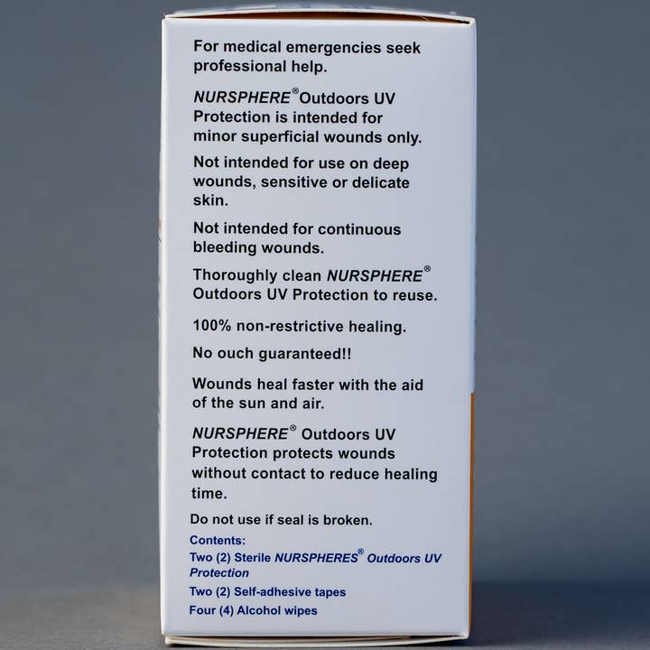 Nursphere Original Dome Bandages - Wholesale Bandaids/Bandages - Nursphere® Original Outdoors UV DB ™/Wound Tracker™ App7
