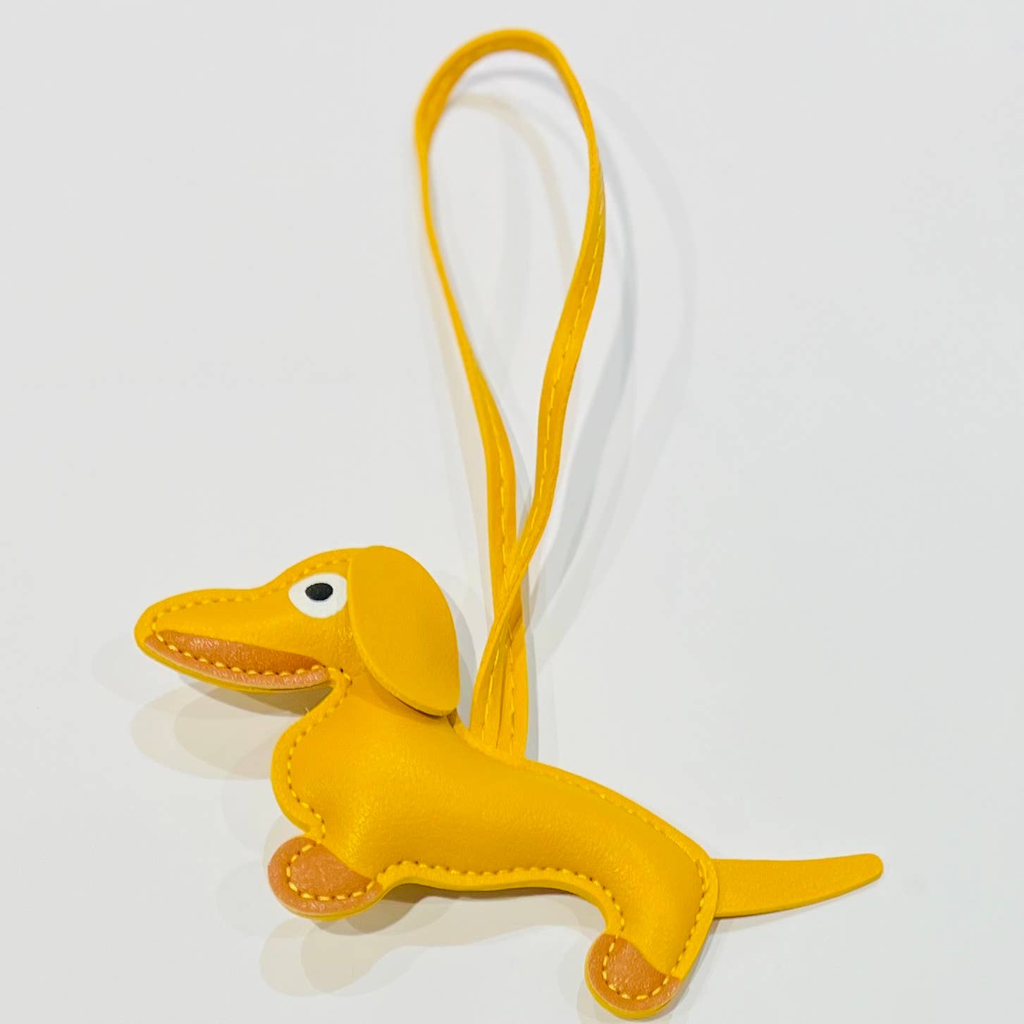 Bijoux 7bis - Wholesale Keychain - Women's - Dachshund bag accessory synthetic leather original look4