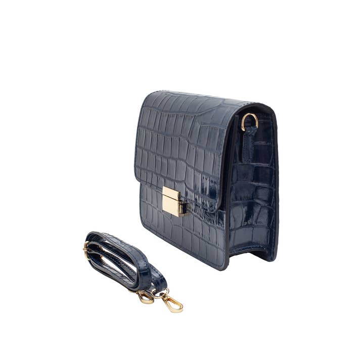 Cherry Paris - Wholesale Messenger Bag - Women's - MILENA CROCO bag - 407414