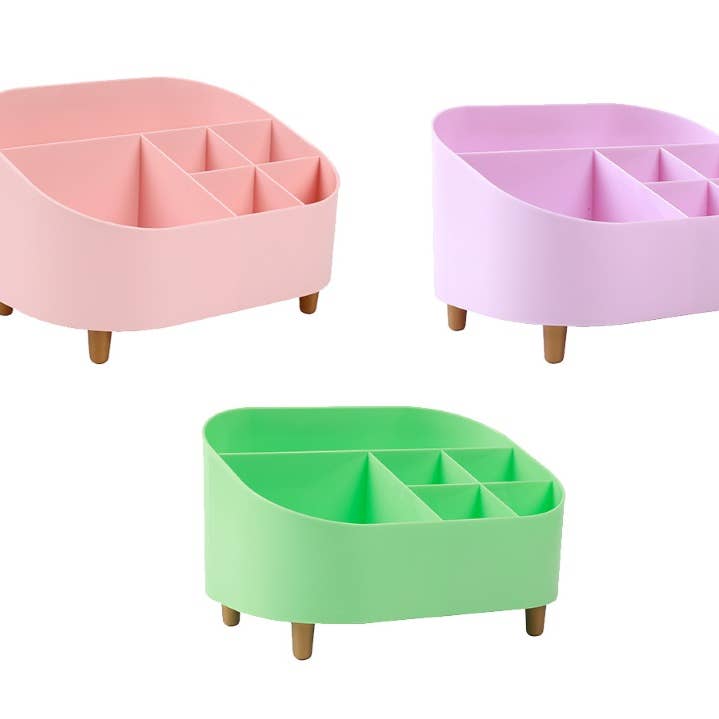 Assorted Oval Makeup Organisers for wholesale by I-Total, I-Drink