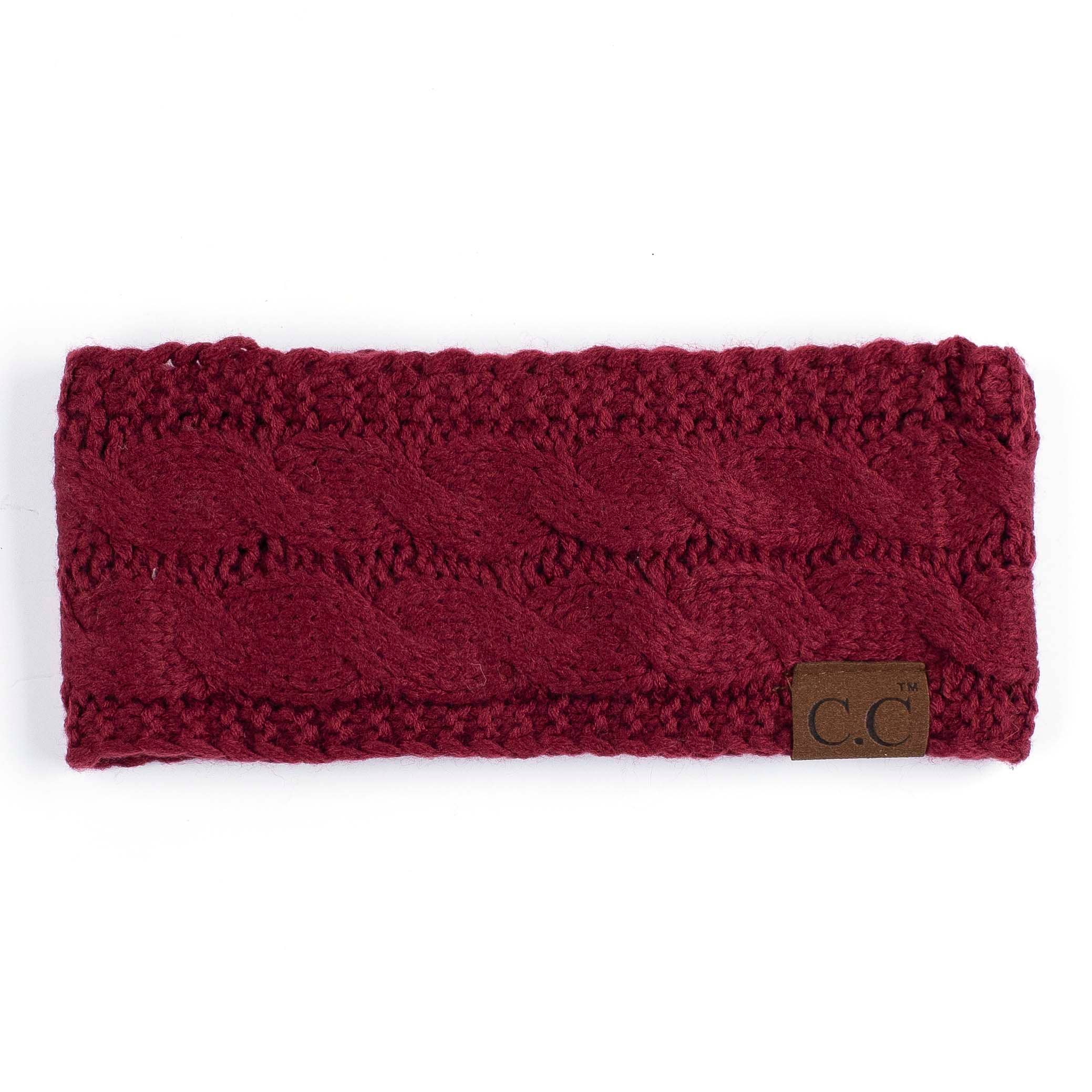 Truly Contagious - Wholesale Fashion Headband - Women's - CC Cable Knit Lined Headwrap ( HW-20 )14