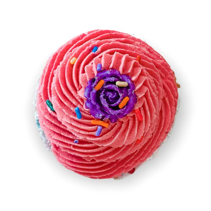 Crafted Mayhem - Vente Bombe de bain/poudre effervescente pour le bain - Bombe de bain Don't Be A Prick Cupcake - Deux tailles1