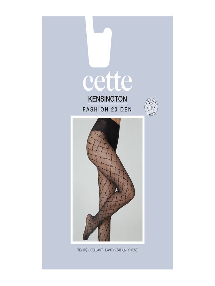 Women's Fashionable Black Dots Patterned Tights
