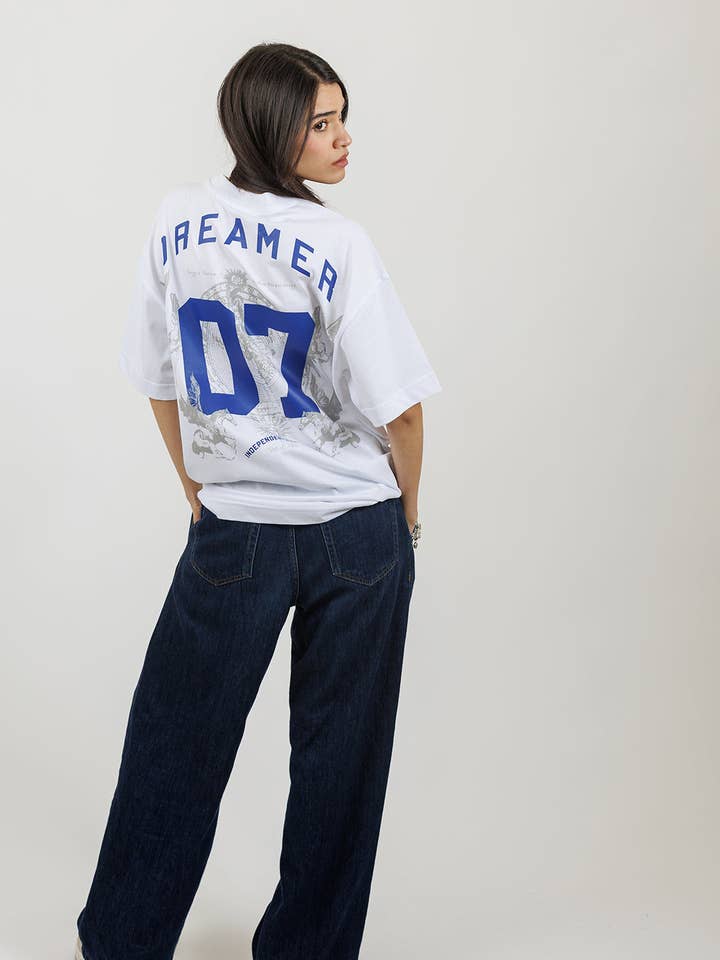 Independent Republic - Wholesale Screen Printed T-Shirt - Unisex - Dreamer © white T-shirt5