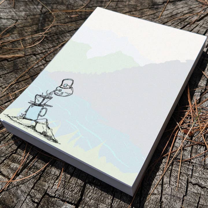 Bloco de Notas Pausa para Café na Trilha por atacado de Soijen Illustrations