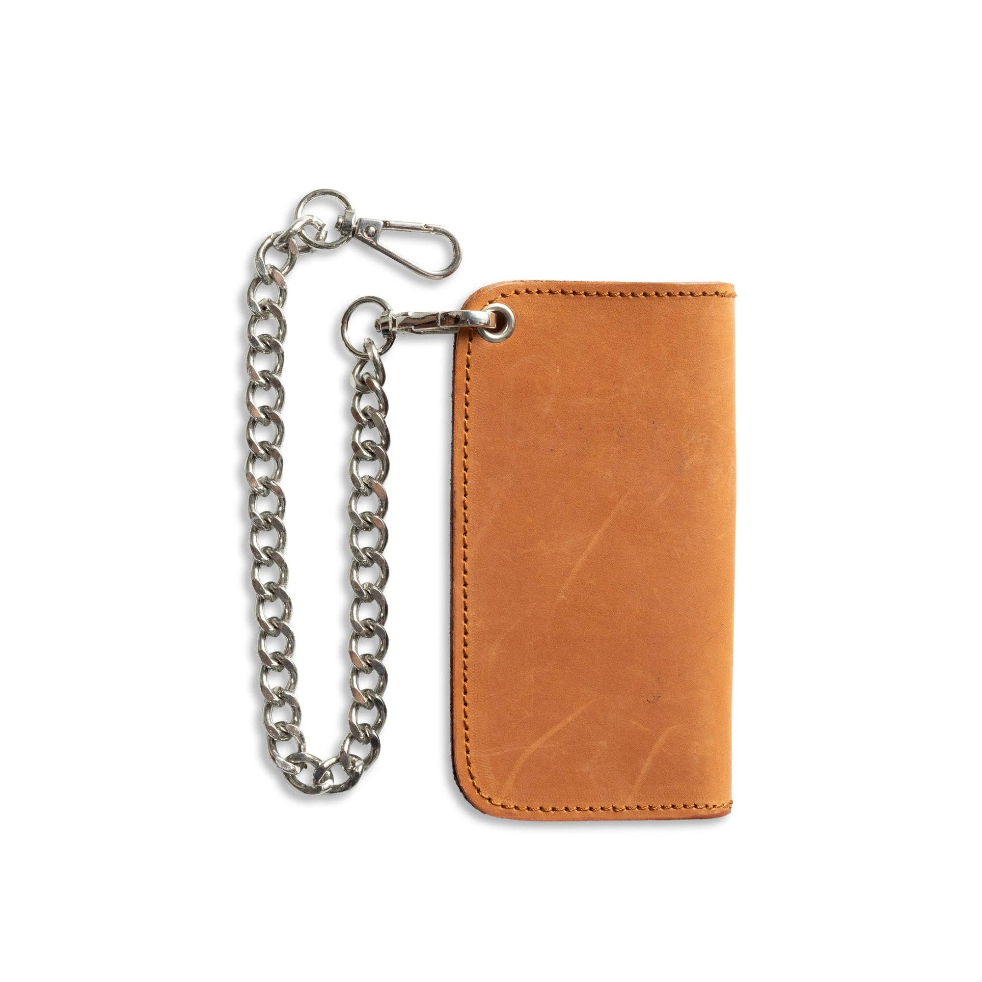 SMALL TRUCKER - Vegetable Tanned Leather Wallet Heritage Rust for wholesale on Faire1