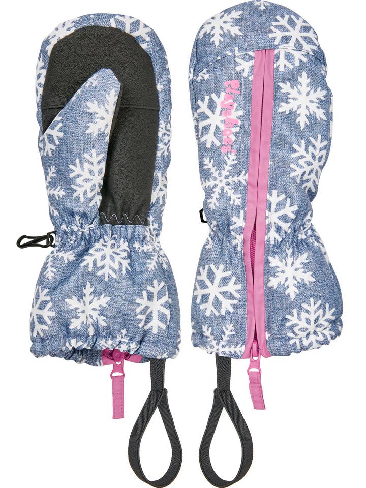 Snowflake mitten with zipper for wholesale by Playshoes GmbH