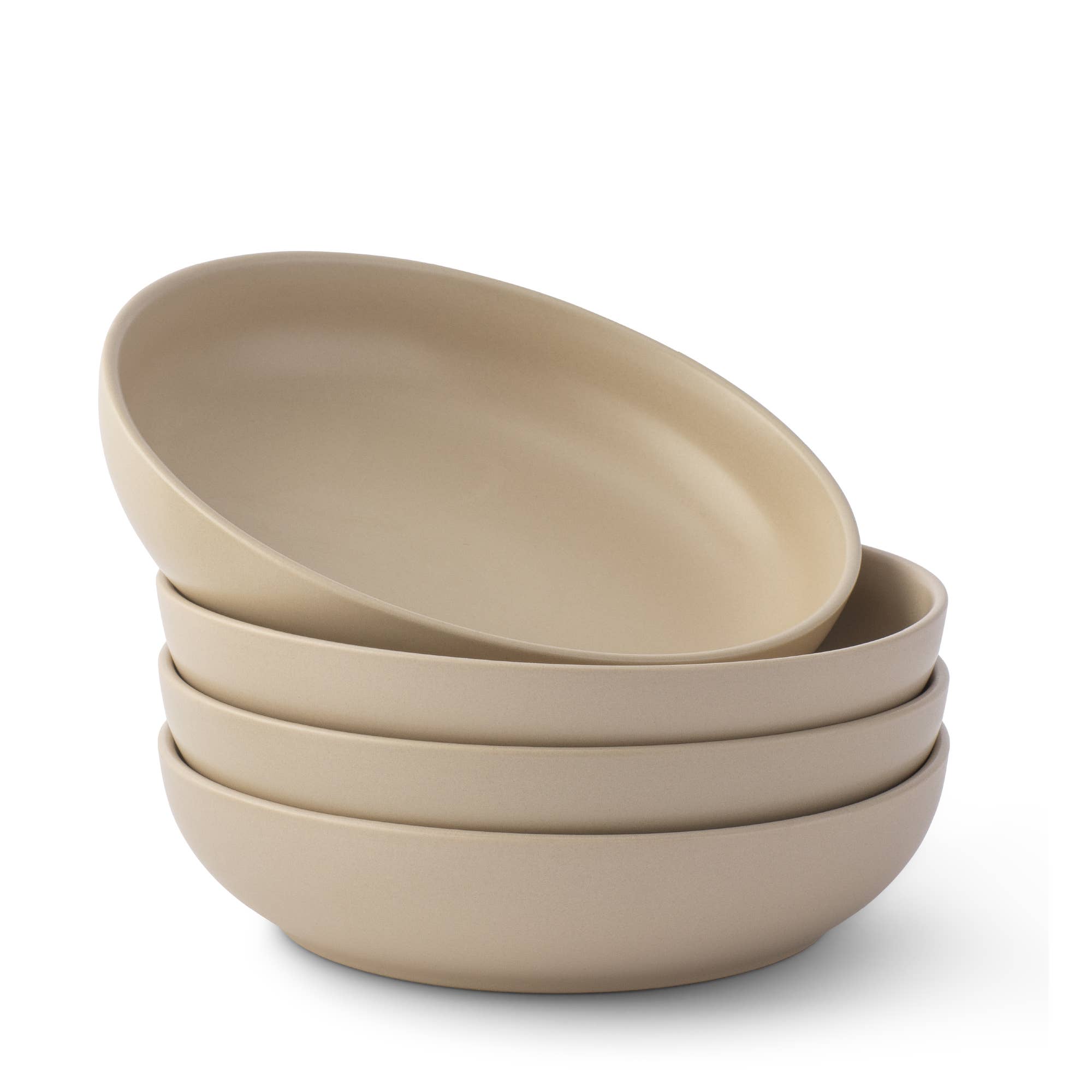 JoyJolt - Wholesale Bowl - JoyJolt Mesa 4-Piece Stoneware Pasta Bowls Set – 40oz8