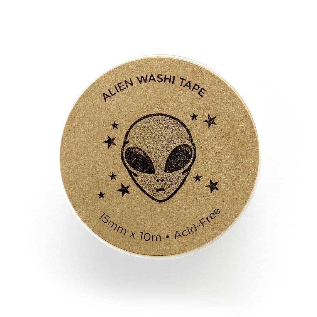 Smarty Pants Paper - Wholesale Washi Tape - Alien Washi Tape1