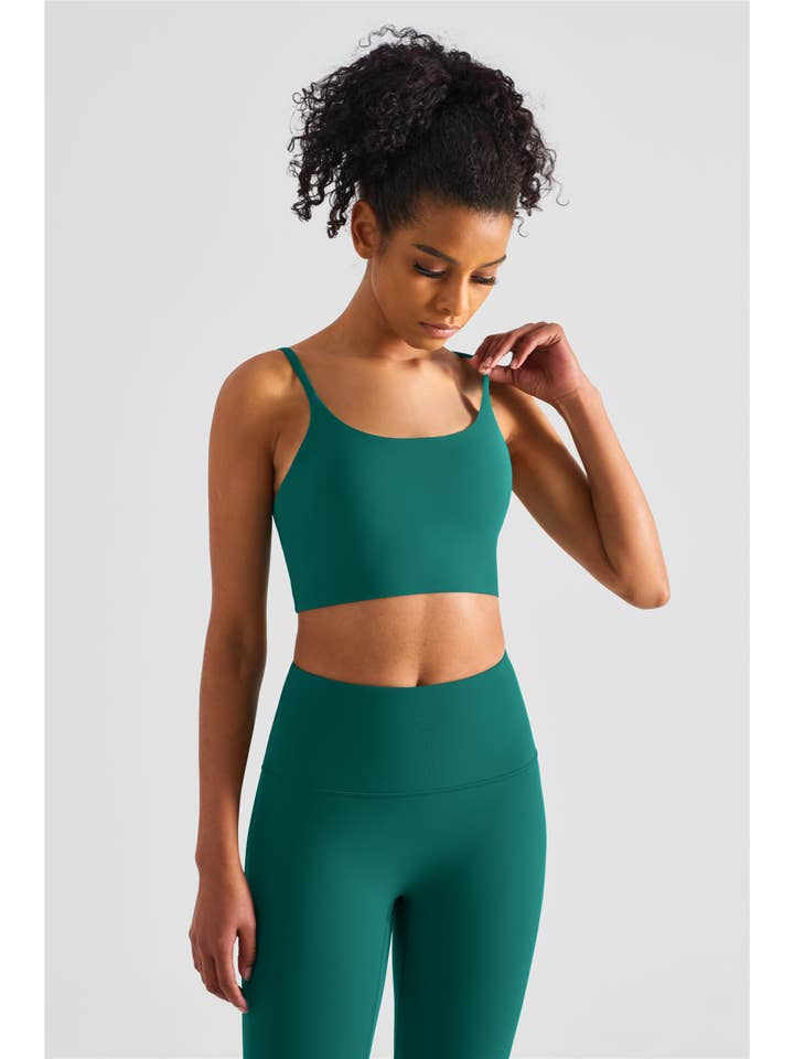 91thelabel - Wholesale Sports Bra - Women's - Esther Lycra® Molded Cup Cami Top Sports Bra28