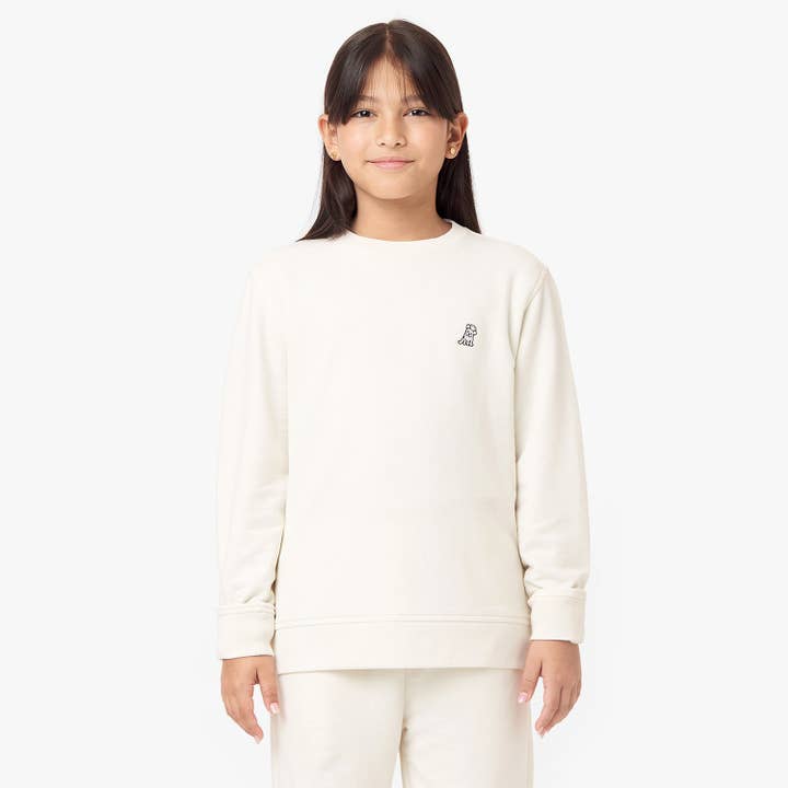 Sweat-shirt en molleton français pour enfant pour la vente par James Bark