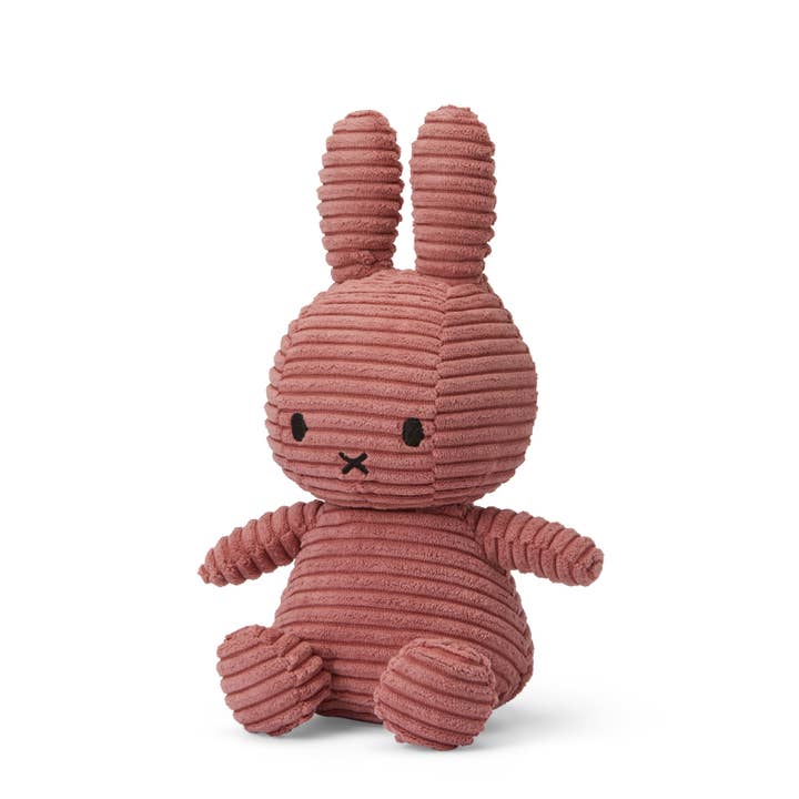 Miffy by S-c Brands – wholesale Stuffed/plush toy – Kids & baby – Miffy Corduroy ECO Dusty Rose 23cm