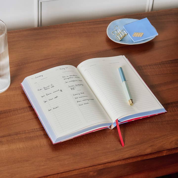 Papier - Wholesale Planner - Page a Day Planner, Undated, A5 Hardcover - Floral 4