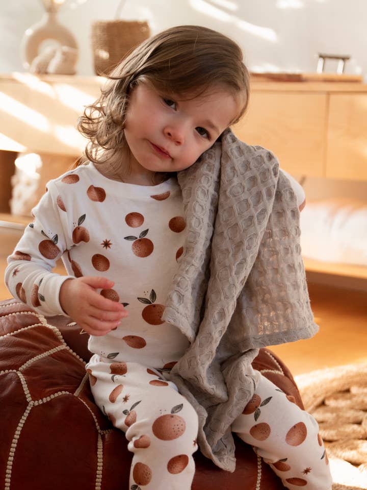 House of Jude - Wholesale Security/Cuddle Blanket - Baby - Waffle Lovey6