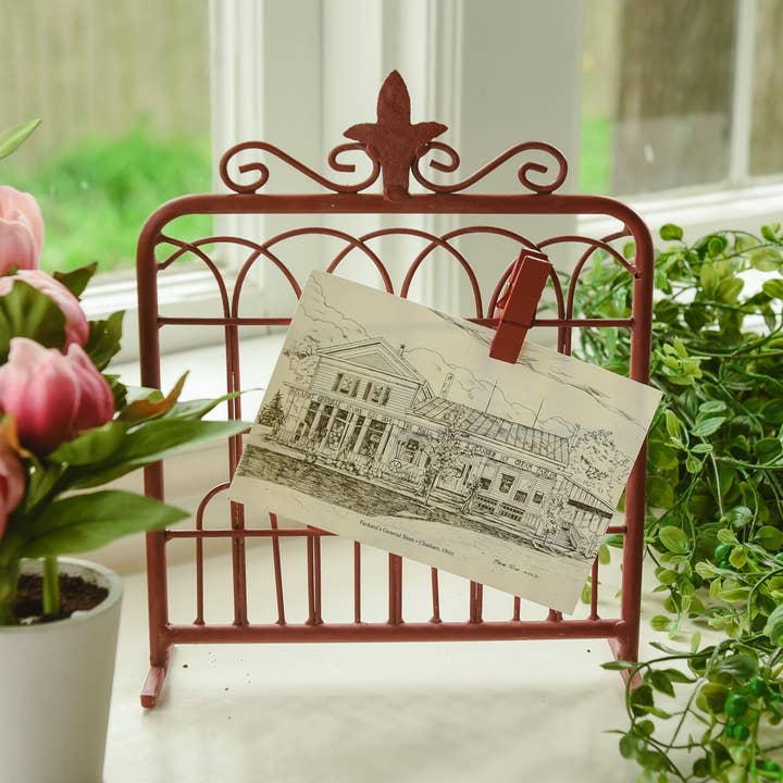 PORTE DE TABLE ROUGE 10" pour la vente par Ragon House