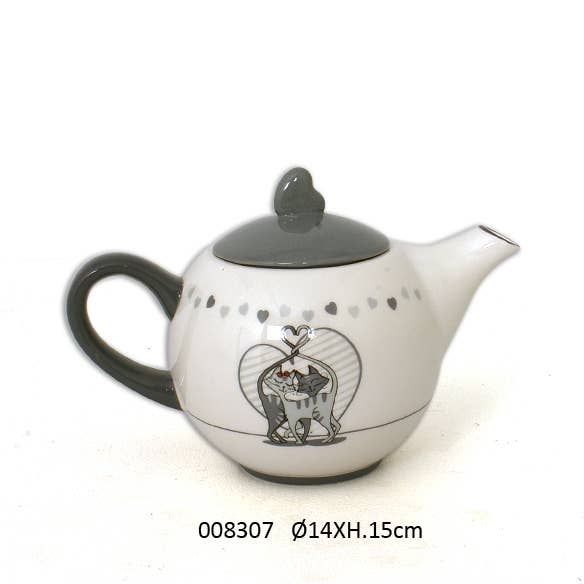 Teapot 'Chabada' Diam 14 X H 15 cm /56cl for wholesale by Faye