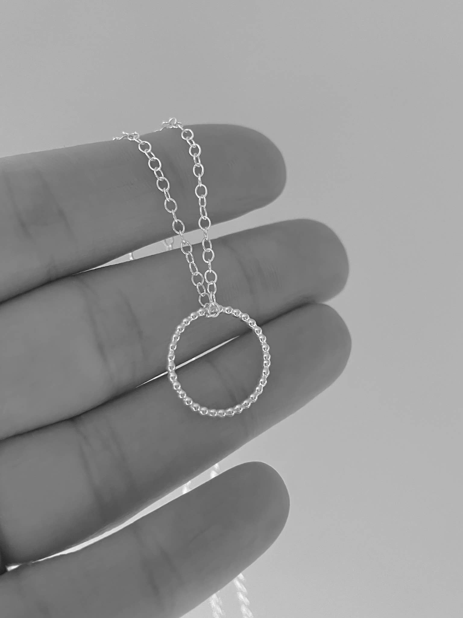 Verve Jewellery - Wholesale Jewelry Set - Sterling silver jewellery set, silver circle jewellery set2