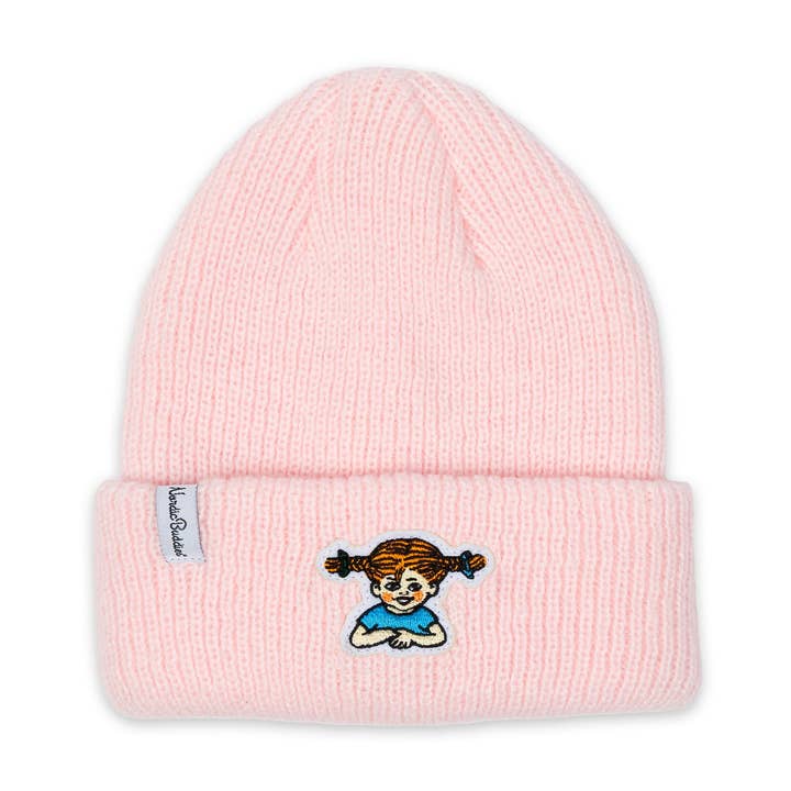 Pippi Kids Felt Patch Beanie for wholesale by Nordicbuddies
