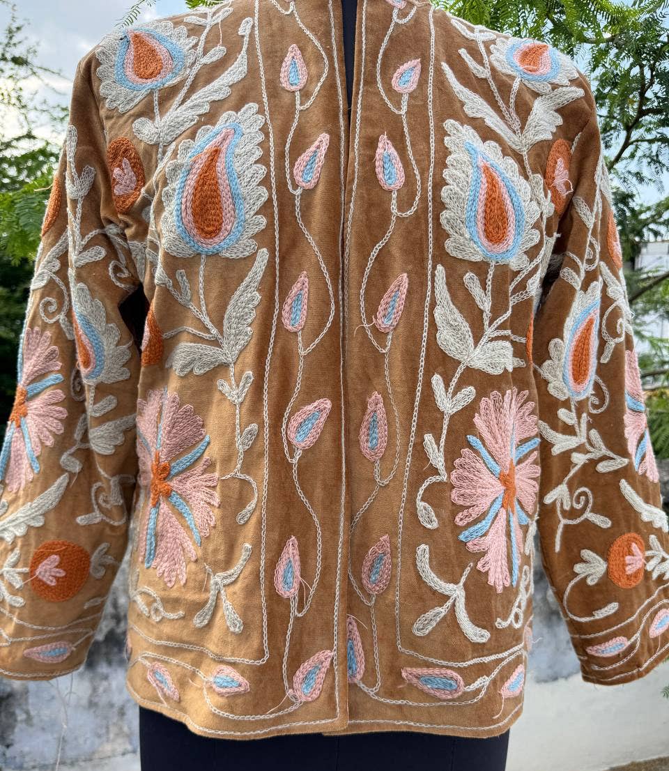 bhavnas boutique - Wholesale Jas - Dames - Borduurkatoenen Suzani Jas Boheemse Stijl Jas 2