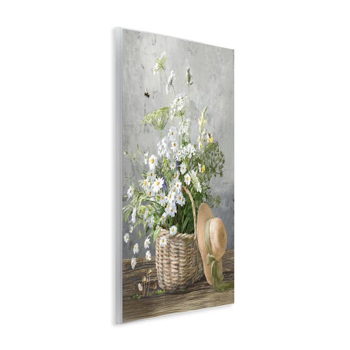 Stupell Industries - Wholesale Wall Sign - Country Daisy Basket - Unframed Wall Art3