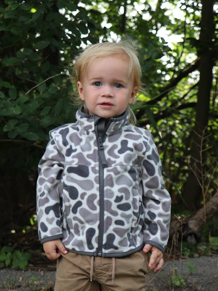 Unisex Trail Microfleece Printed Jacket - Infant Sizing for wholesale by LIV Outdoor
