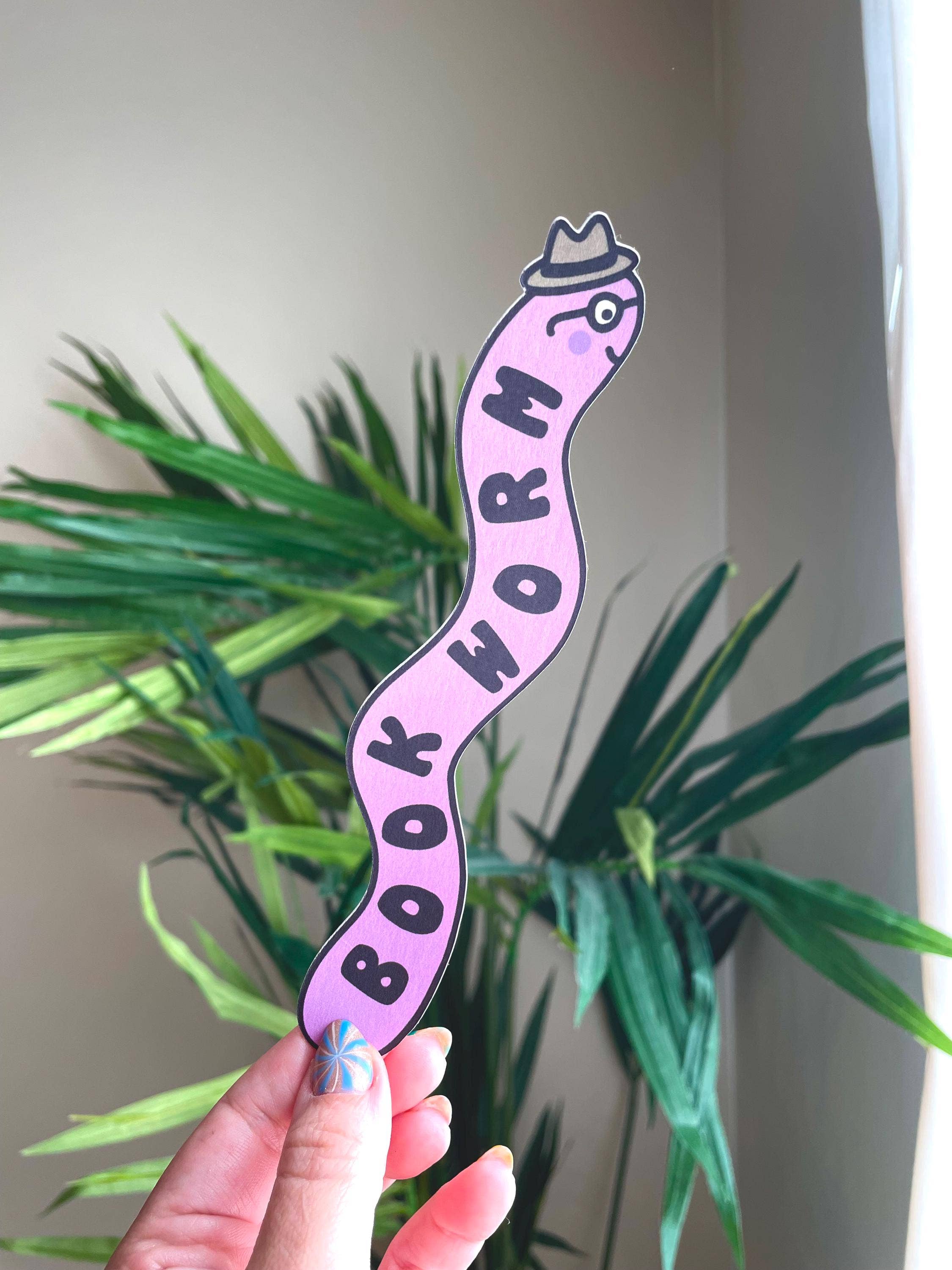 Steele Creative Co - Wholesale Bookmark - Book Worm Bookmark1