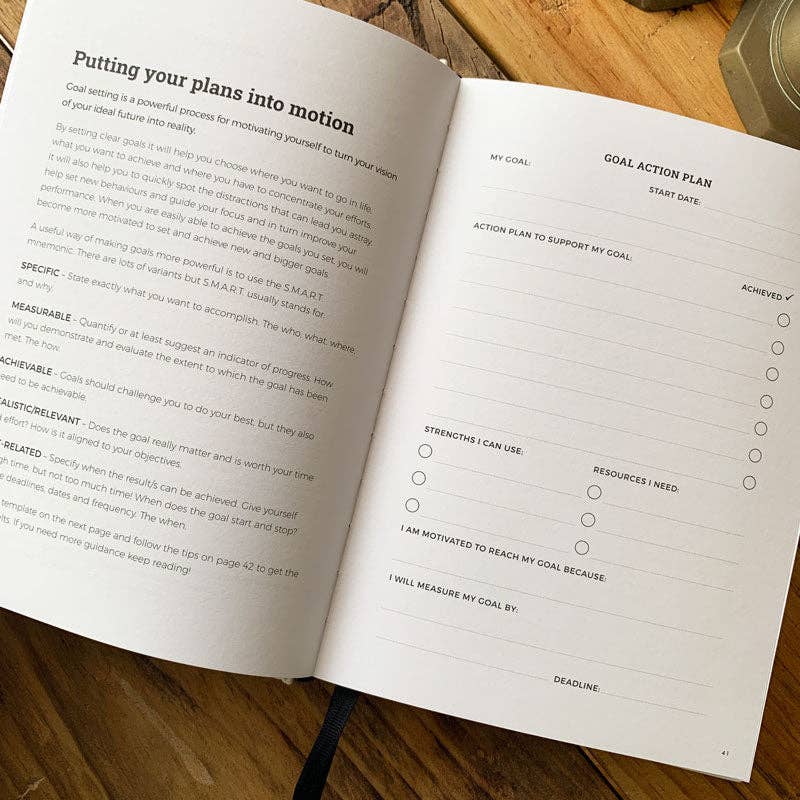 Awesome Inc - NZ - Wholesale Journal/Diary - I Am... Mindset & Gratitude Journal - 2 Variations - Age 16+8