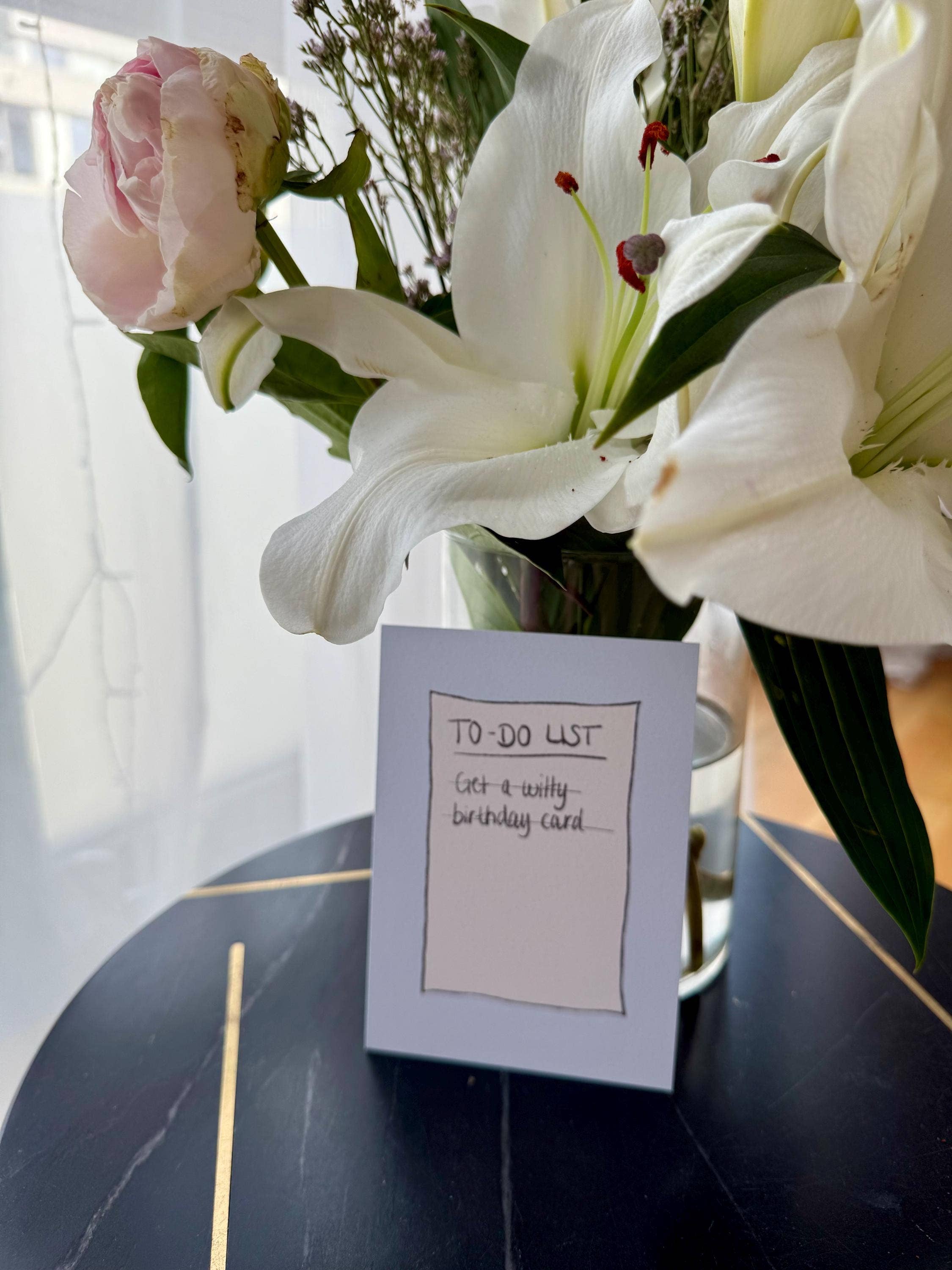 Chumi Studio - Wholesale Birthday Card - Witty Minimalist Birthday Greeting Card with Envelope3