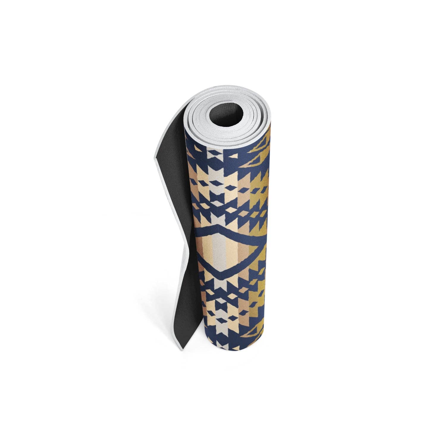 Yune Yoga – Engroshandel Yogamåtte – Pendleton Mission Trail Navy PER yogamåtte1