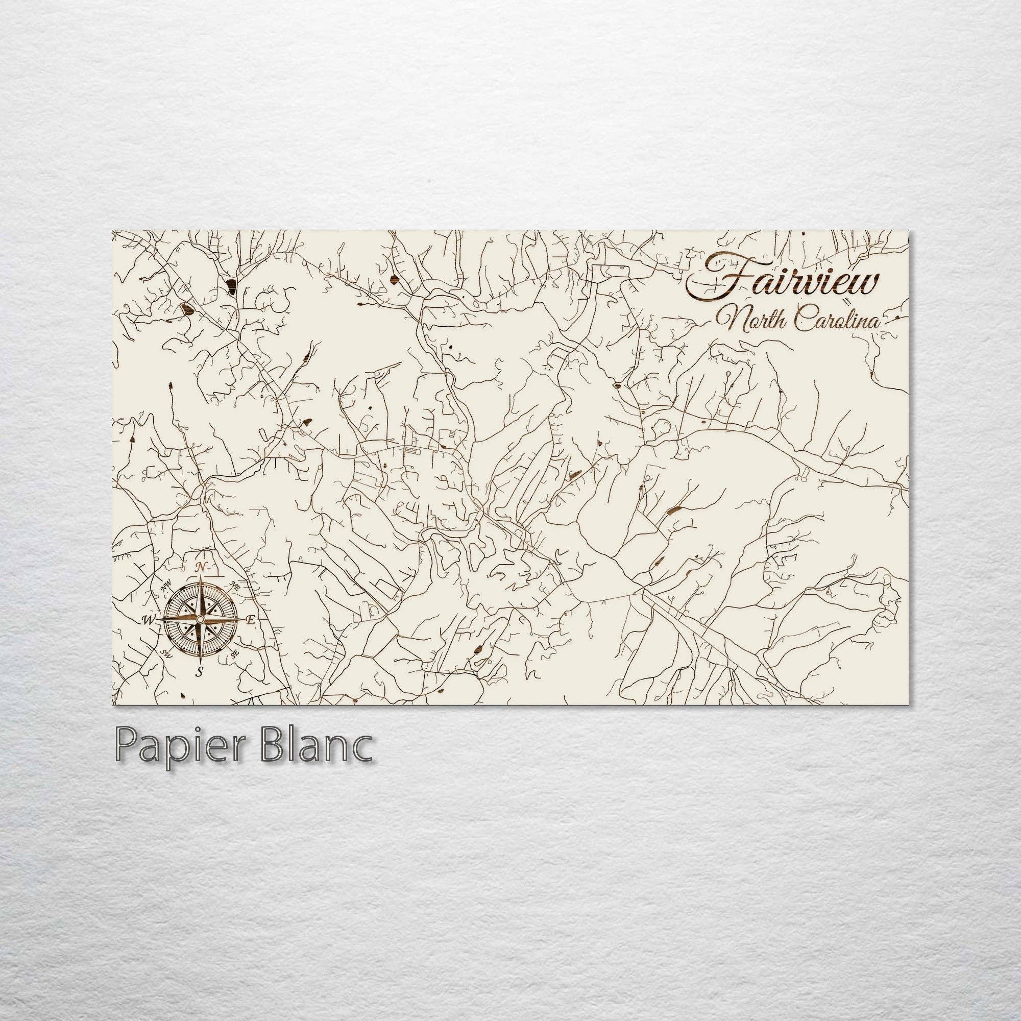 Fire & Pine - Wholesale Plattegrond - North Carolina: Fairview Street Map3