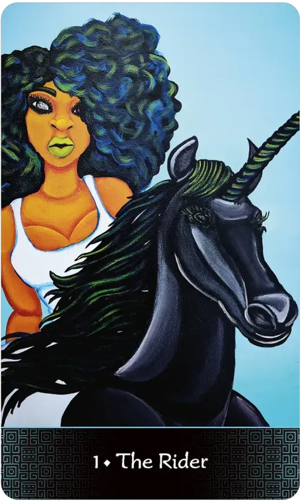 U.S. Games Systems Inc. - Vente Cartes de tarot - Déesse Afro Oracle Lenormand2