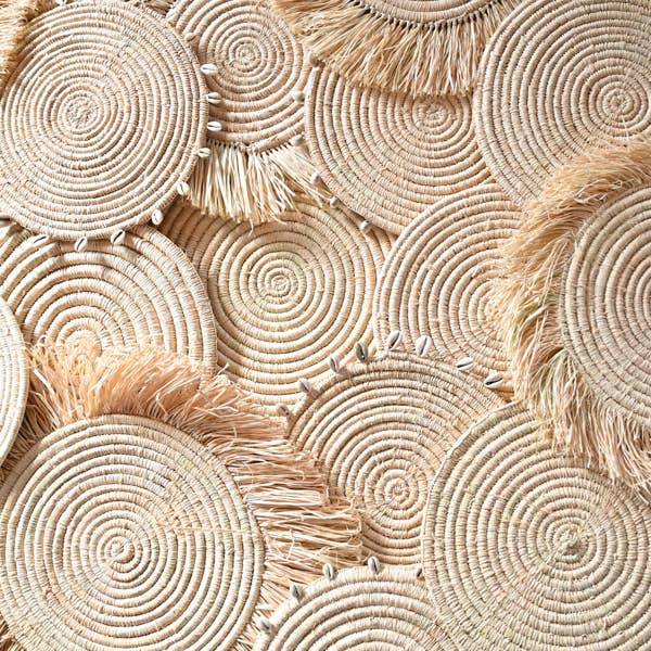 High crafty – wholesale Wall Accent – Fringe Placement – Decorative Base or Wall Accent with Fring1