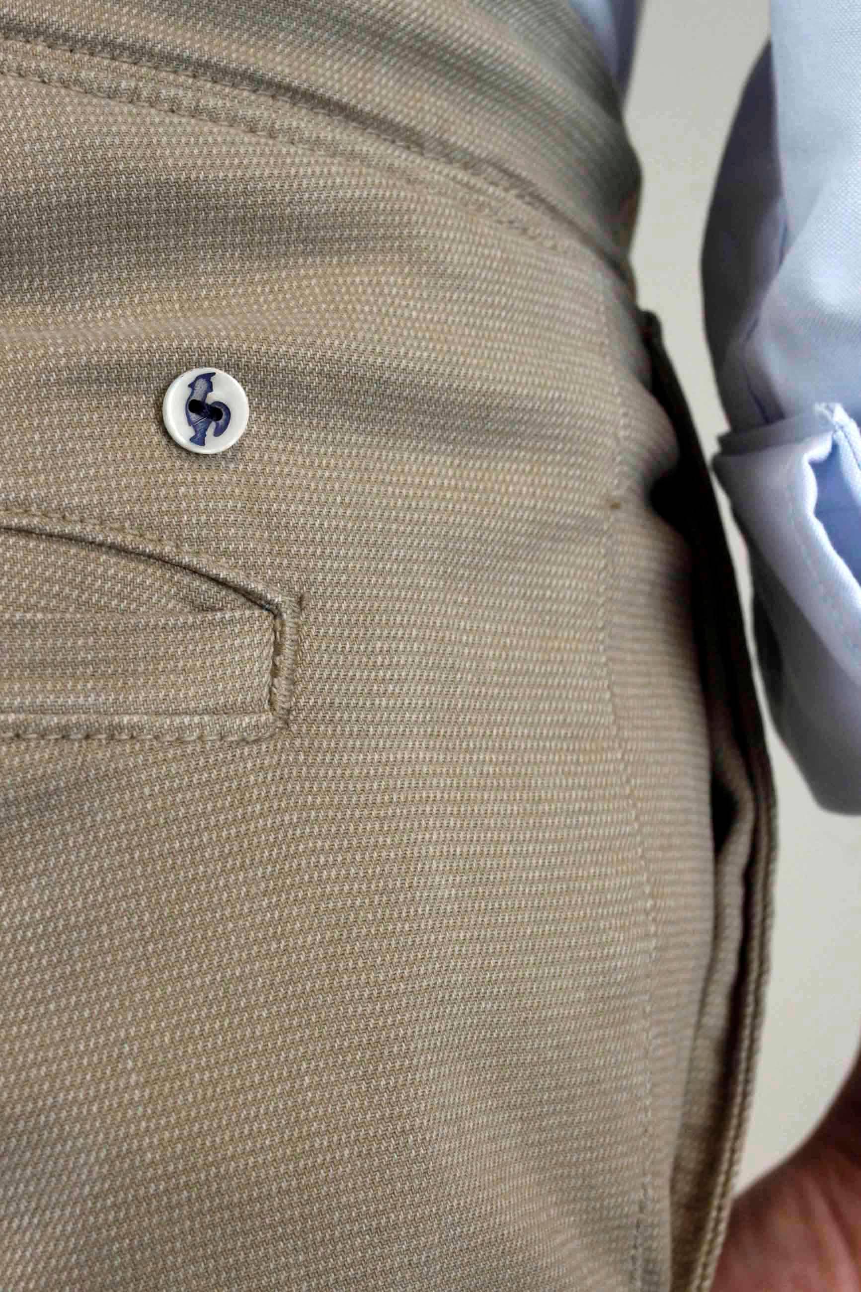 Patadegayo - Wholesale Pants - Men's - Toasted structured elastic chino pants1