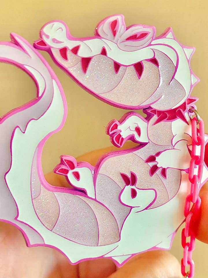 Albino-Krokodil-Anstecknadel für den Großhandel von JaneGumball