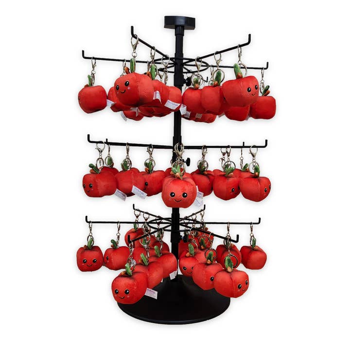 Squishy Apple Keychain With Display for wholesale by The RGU Group