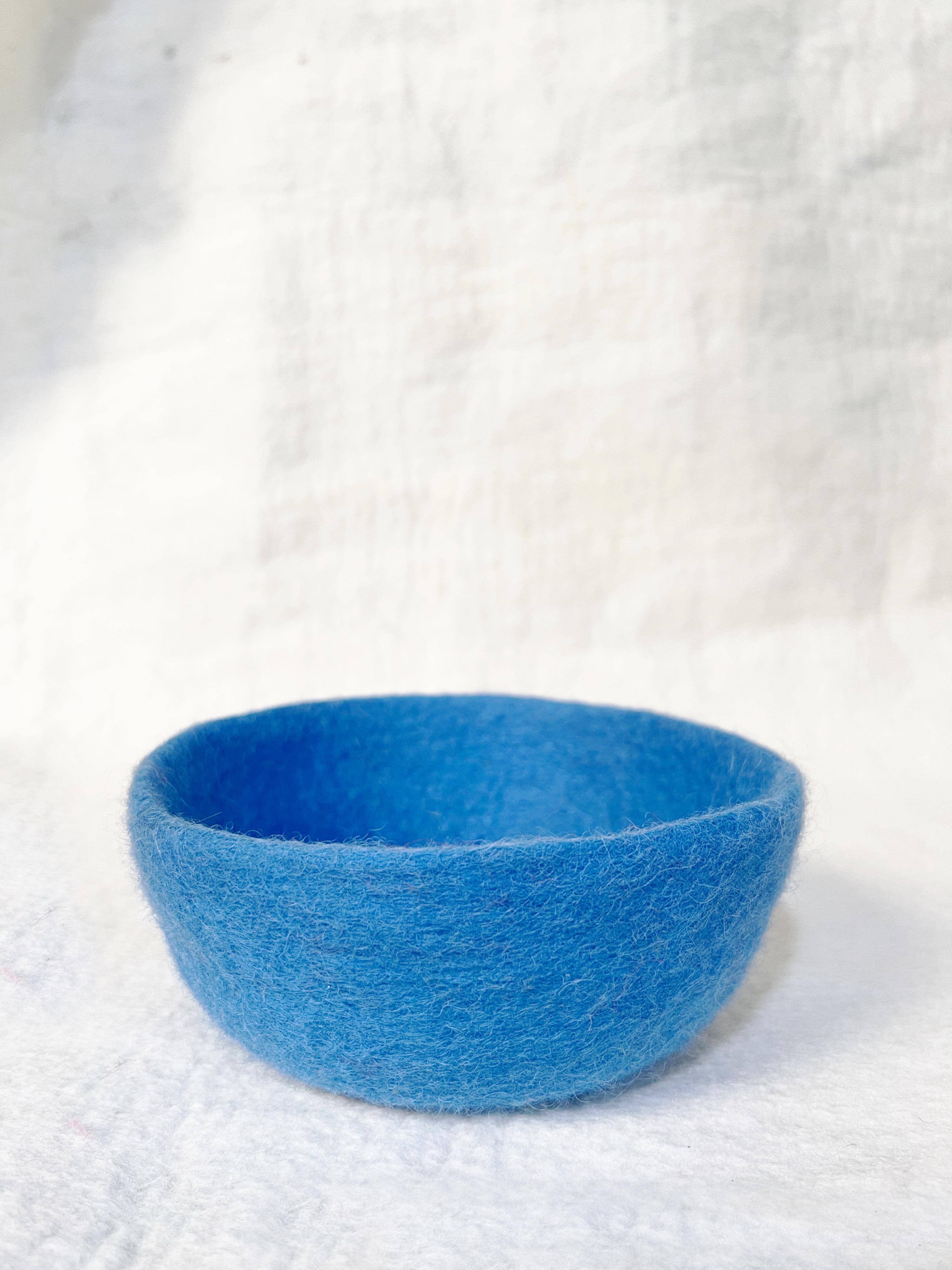 Fibres of Life - Wool & Felt - Wholesale Decorative Plate/Dish/Bowl - Felt Bowl Pastels-Small | Wool Felt Bowl | Catchall Bowls9