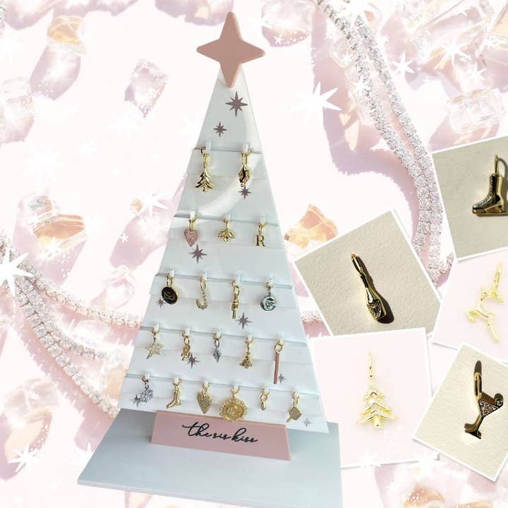 The Sis Kiss - Wholesale Individual Charm/Pendant - Ice Skate Charm
