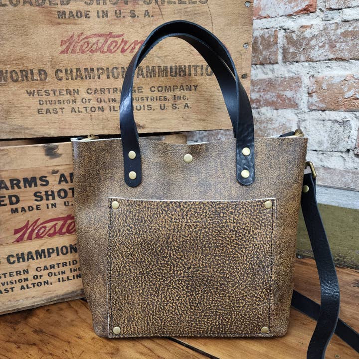 Shorty Tote - Dirty Whiskey for wholesale by Jill's Homestead